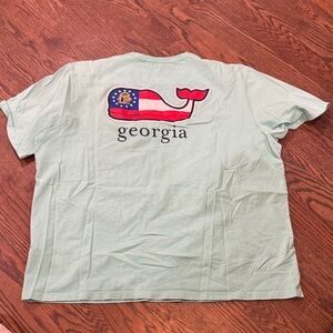 Vineyard Vines Georgia T-Shirt with Whale Logo XXL